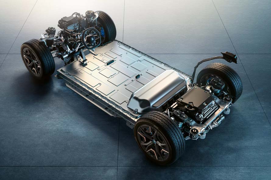 BMW AKUMULATOR I SILNIK ELEKTRYCZNY.